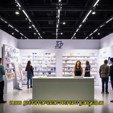 Stand Booth Pameran Properti Bangkalan